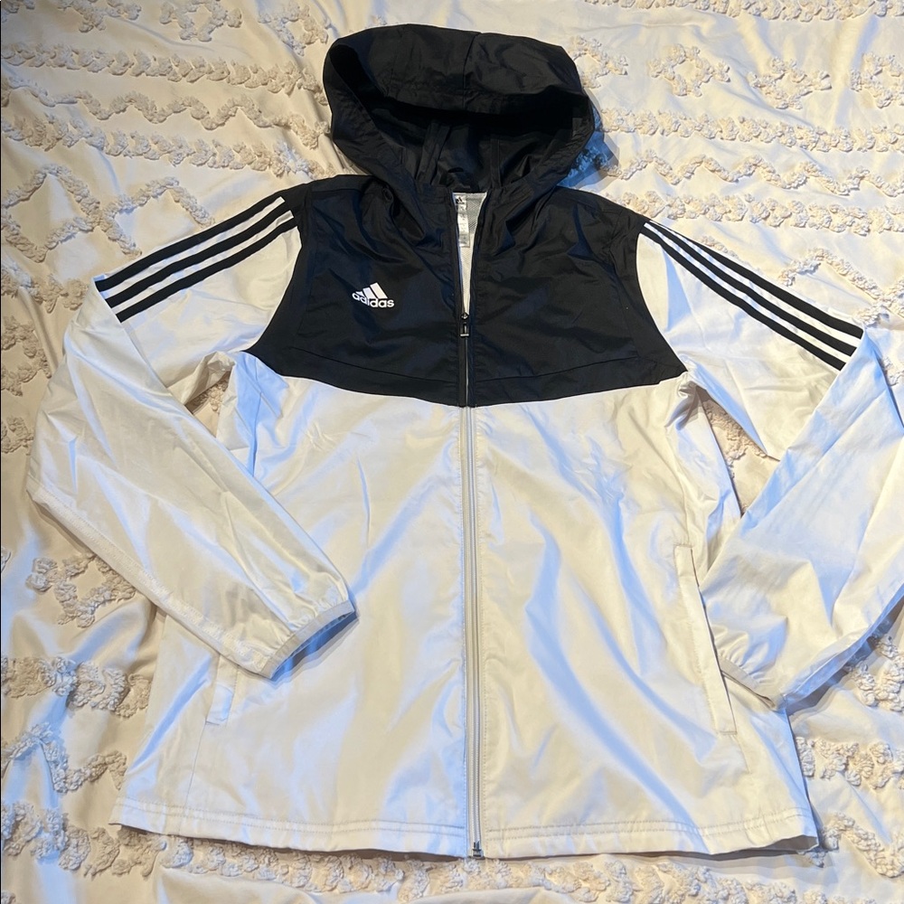 Adidas Monochrome Hooded Jacket